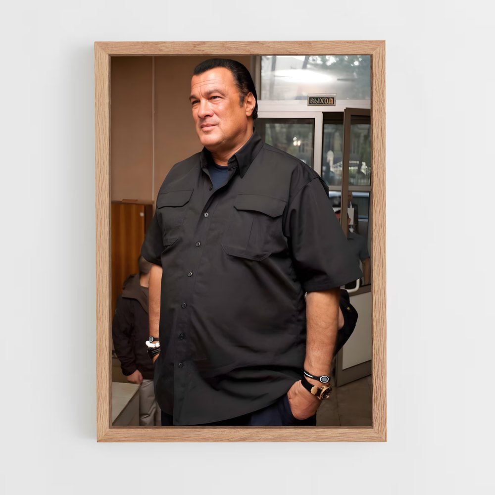 Poster Steven de seagal – affiche Aikido (vue 4)